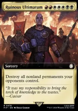 Ruinous Ultimatum