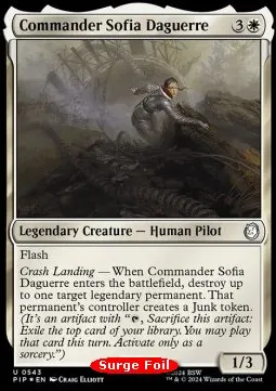 Commander Sofia Daguerre