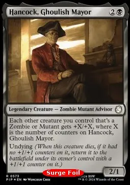 Hancock, Ghoulish Mayor