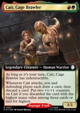 Cait, Cage Brawler