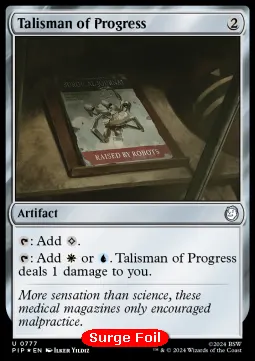Talisman of Progress