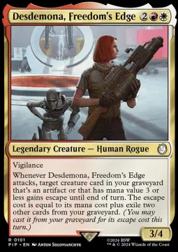 Desdemona, Freedom's Edge