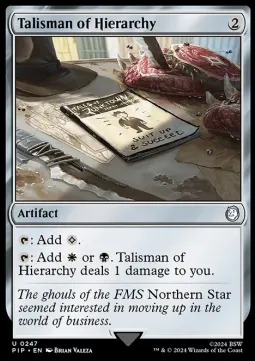 Talisman of Hierarchy