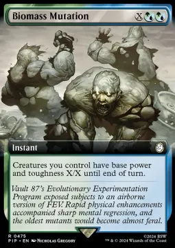 Biomass Mutation