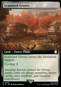 Scattered Groves