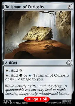 Talisman of Curiosity