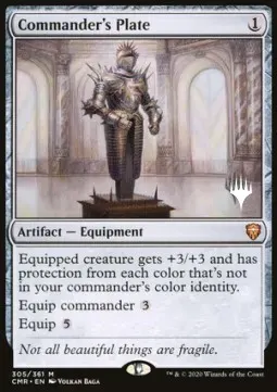 Commander's Plate