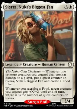 Sierra, Nuka's Biggest Fan