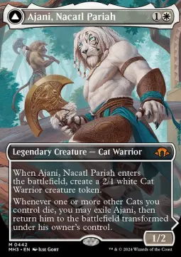 Ajani, Nacatl Pariah // Ajani, Nacatl Avenger