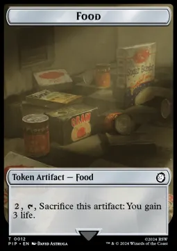 Food Token // Human Soldier Token (W 1/1) (V.1)