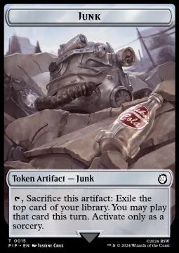 Junk Token // Zombie Mutant (B 2/2)