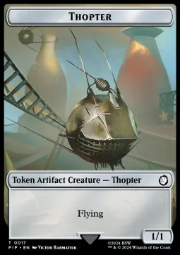Thopter Token (A 1/1) // Treasure Token (V.2)