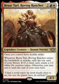Bruse Tarl, Roving Rancher
