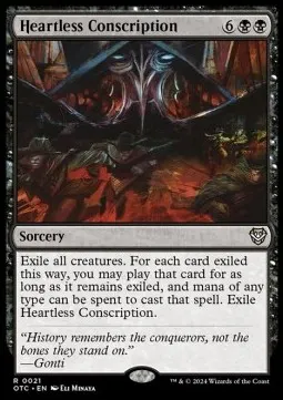 Heartless Conscription