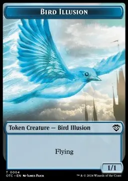 Dragon Elemental // Bird Illusion