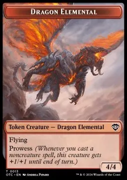 Dragon Elemental // Treasure