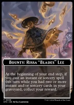 Bounty: Rissa "Blades" Lee // Bounty Rules