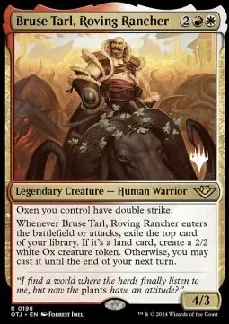 Bruse Tarl, Roving Rancher