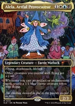 Alela, Artful Provocateur