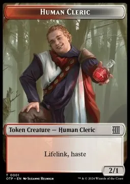Human Cleric // Plot