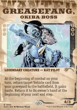 Greasefang, Okiba Boss