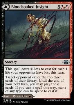 Bloodsoaked Insight // Sanguine Morass
