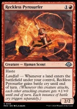 Reckless Pyrosurfer
