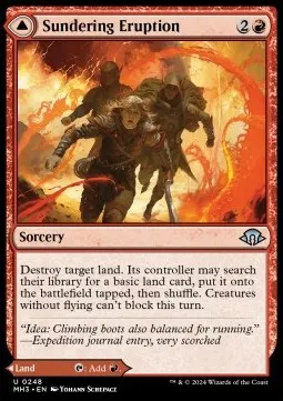 Sundering Eruption // Volcanic Fissure