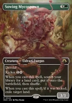 Sowing Mycospawn