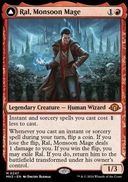 Ral, Monsoon Mage // Ral, Leyline Prodigy
