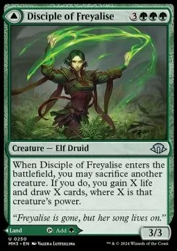 Disciple of Freyalise // Garden of Freyalise