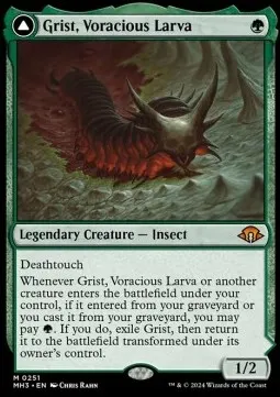 Grist, Voracious Larva // Grist, the Plague Swarm