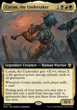 Coram, the Undertaker