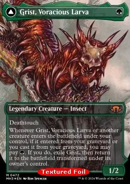 Grist, Voracious Larva // Grist, the Plague Swarm