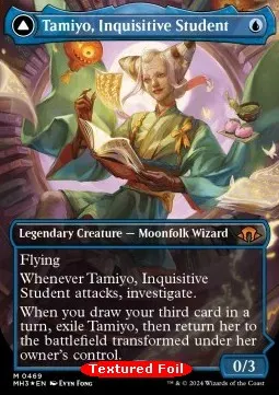 Tamiyo, Inquisitive Student // Tamiyo, Seasoned Scholar