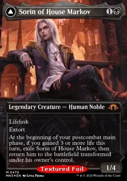 Sorin of House Markov // Sorin, Ravenous Neonate