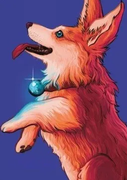 Art Series: Phelia, Exuberant Shepherd