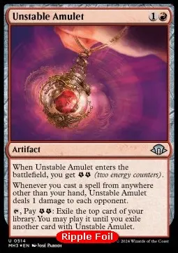 Unstable Amulet