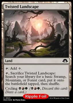 Twisted Landscape