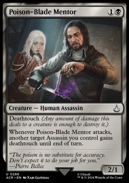 Poison-Blade Mentor