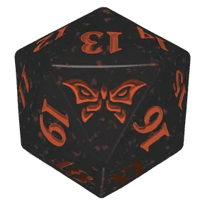 Duskmourn: House of Horror D20 Die