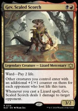 Gev, Scaled Scorch