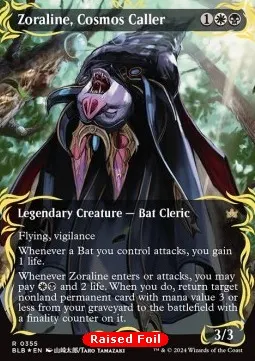 Zoraline, Cosmos Caller