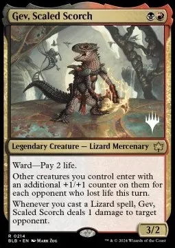 Gev, Scaled Scorch