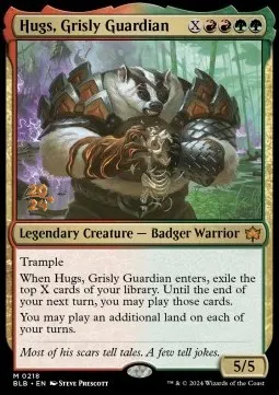 Hugs, Grisly Guardian