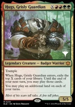 Hugs, Grisly Guardian