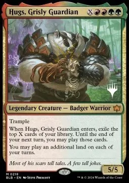 Hugs, Grisly Guardian