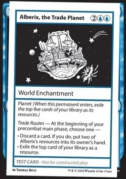 Alberix, the Trade Planet
