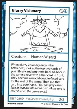 Blurry Visionary