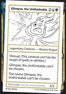 Glimpse, the Unthinkable